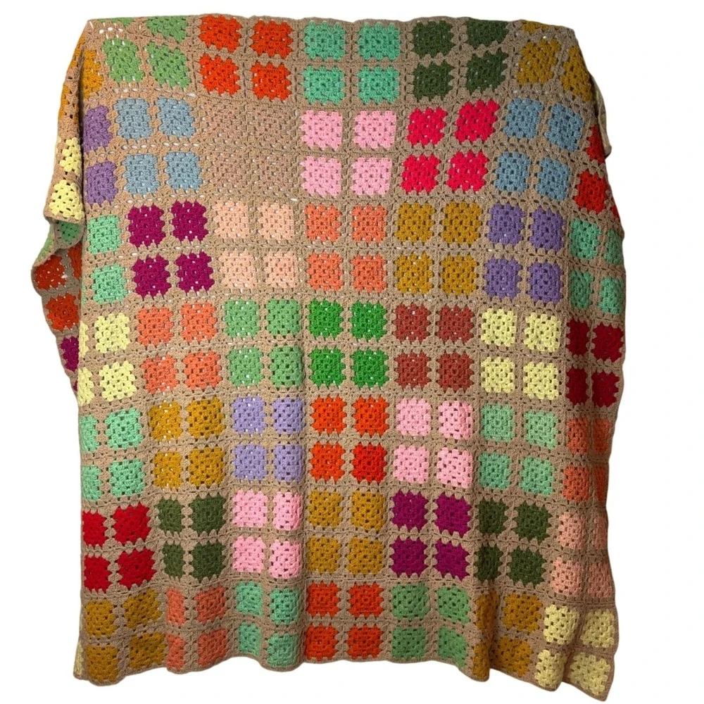 Handmade crochet granny